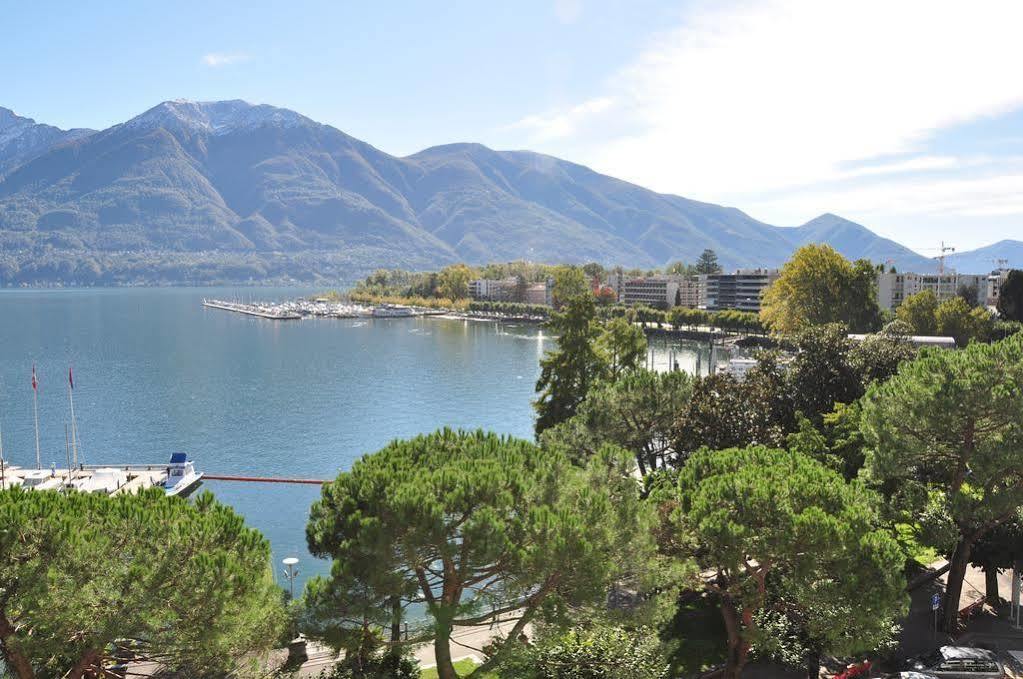Hotel Geranio Au Lac Muralto Exterior foto