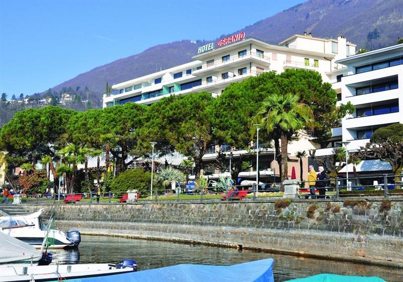 Hotel Geranio Au Lac Muralto Exterior foto